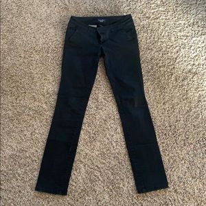 American eagle Black khaki work pants